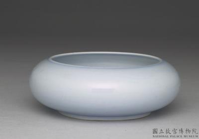 图片[2]-Brush washer with sky blue glaze, Qing dynasty, Kangxi reign (1662-1722)-China Archive